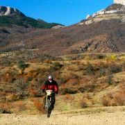 Offroad in de bergen